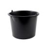 Bouwemmer zwart 12 liter