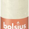 Bolsius Rustiek stompkaars 130/68 - Soft Pearl