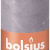 Bolsius Rustiek stompkaars 130/68 - Frosted Lavender