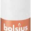 Bolsius Rustiek stompkaars 130/68 - Cloudy White