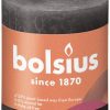 Bolsius Rustiek stompkaars 80/68 - Stormy Grey