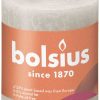 Bolsius Rustiek stompkaars 80/68 - Sandy Grey