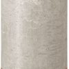 Bolsius Rustiek stompkaars 190/68 - Sandy Grey