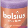 Bolsius Rustiek stompkaars 80/68 - Vibrant Violet