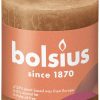 Bolsius Rustiek stompkaars 80/68 - Spice Brown