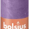 Bolsius Rustiek stompkaars 130/68 - Vibrant Violet