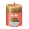 Bolsius Rustiek stompkaars Shimmer 80/68 - Gold