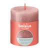 Bolsius Rustiek stompkaars Shimmer 80/68 - Pink