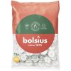 Bolsius theelicht 4 uur zak 75 stuks 16/38 wit