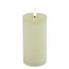 Countryfield LED Stompkaars rustiek L 7,5x7,5x15cm - creme