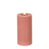 Countryfield LED Stompkaars rustiek L 7,5x7,5x15cm - roze