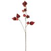 Countryfield Kunstbloem Physalis bordeaux 95cm