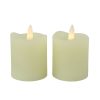 Countryfield LED Stompkaars antiek 5x7cm 2 stuks - creme