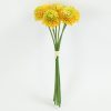 Countryfield Kunstboeket Dahlia geel 12x12x26cm