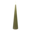 Countryfield LED Kegelkaars rustiek 5x5x25cm - beige