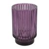 Countryfield Theelichth Palba L 8,5x8,5x13cm - paars