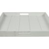 Countryfield Dienblad vierkant Claudina 50cm wit