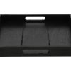 Countryfield Dienblad vierkant Claudina 30cm zwart