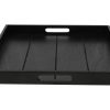 Countryfield Dienblad vierkant Claudina 40cm zwart