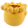 Countryfield Bloempot Lemon L geel 23,5x23,5x19cm