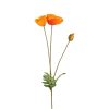Countryfield Kunstbloem Papaver oranje 95cm
