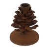 Countryfield Kandelaa Moja S dennenappel roest 9,5x9,5x11,5c