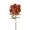 Countryfield Kunstbloem Peony Sibel L bruin 57cm