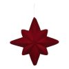 Countryfield Ster Flocked Mea S rood  5x22x22cm