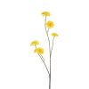 Countryfield Kunstbloem Zinnia S geel 10x6x88cm