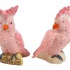 Countryfield Vogel Parrot a2 roze 18x16x24cm