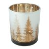Countryfield Theelichthouder Pines M 8,8x8,8x10cm - goud
