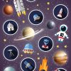 Funny Products Twinkle Stickers Paper Sheet Space