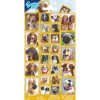 Funny Products Twinkle Stickers Paper Sheet Dogs