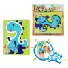 DINOSAUR Zenuwspiraal doolhof spel  Lieve Dino