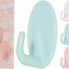 Plakhaakjes PP 3 stuks 5x4cm assorti kleur