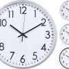 Wandklok 30 cm 3 assorti