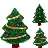 Kerstboom Tinsel 61cm 2 assorti