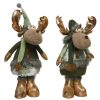 Rendier Polyester 2 assorti 20x20x52cm - Groen