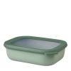 Mepal multikom Cirqula rechthoekig 1000ml - nordic sage