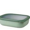 Mepal multikom Cirqula rechthoekig 2000ml - nordic sage