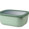 Mepal multikom Cirqula rechthoekig 3000ml - nordic sage
