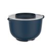 Mepal beslagkom Chef It 3000ml met spatdeksel - navy