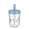 Mepal kinderglas Mio 250ml met rietje - forest friends